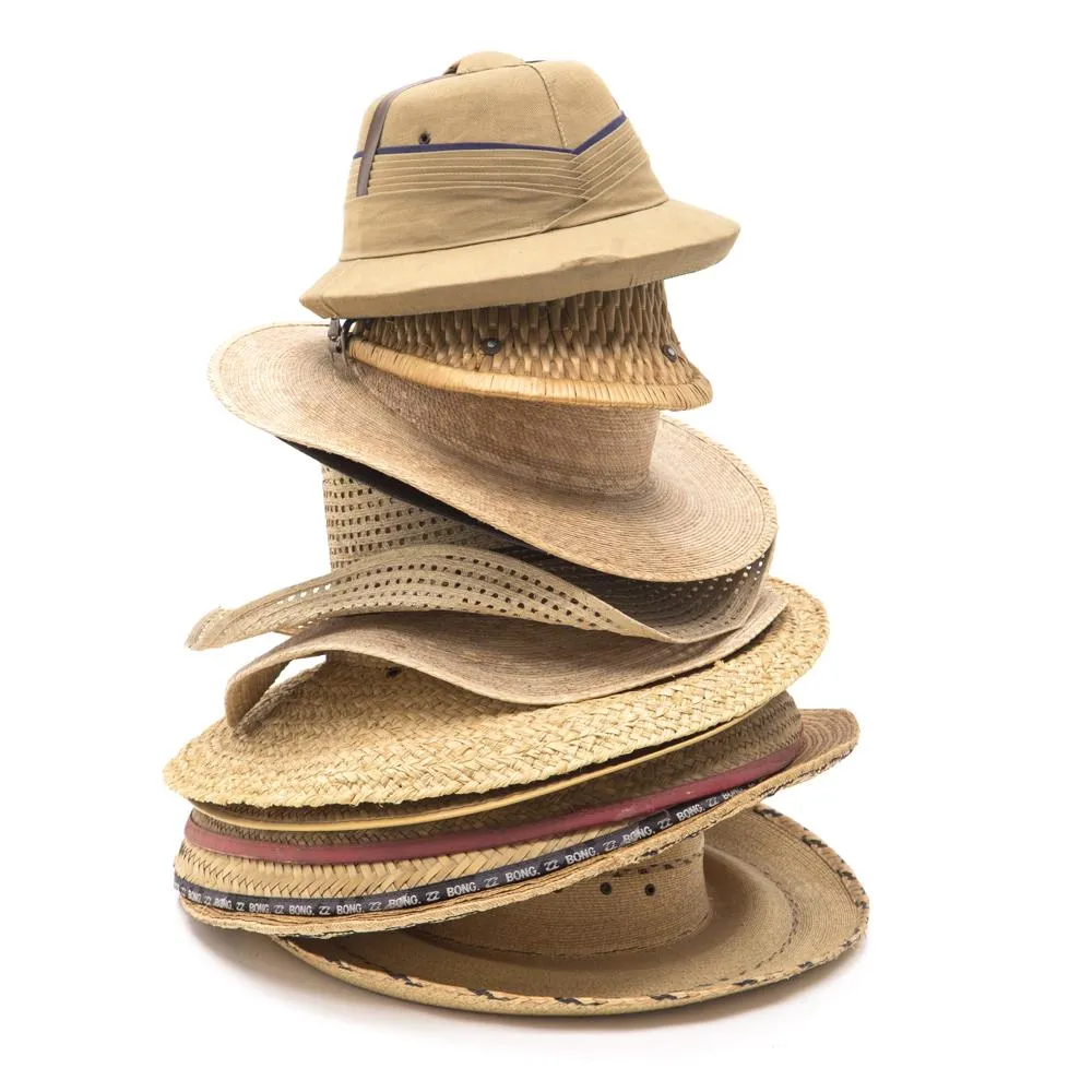 Assortment of Straw Hats