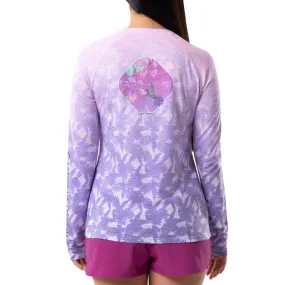 Ladies Palm Breeze Long Sleeve Raglan Slub Shirt