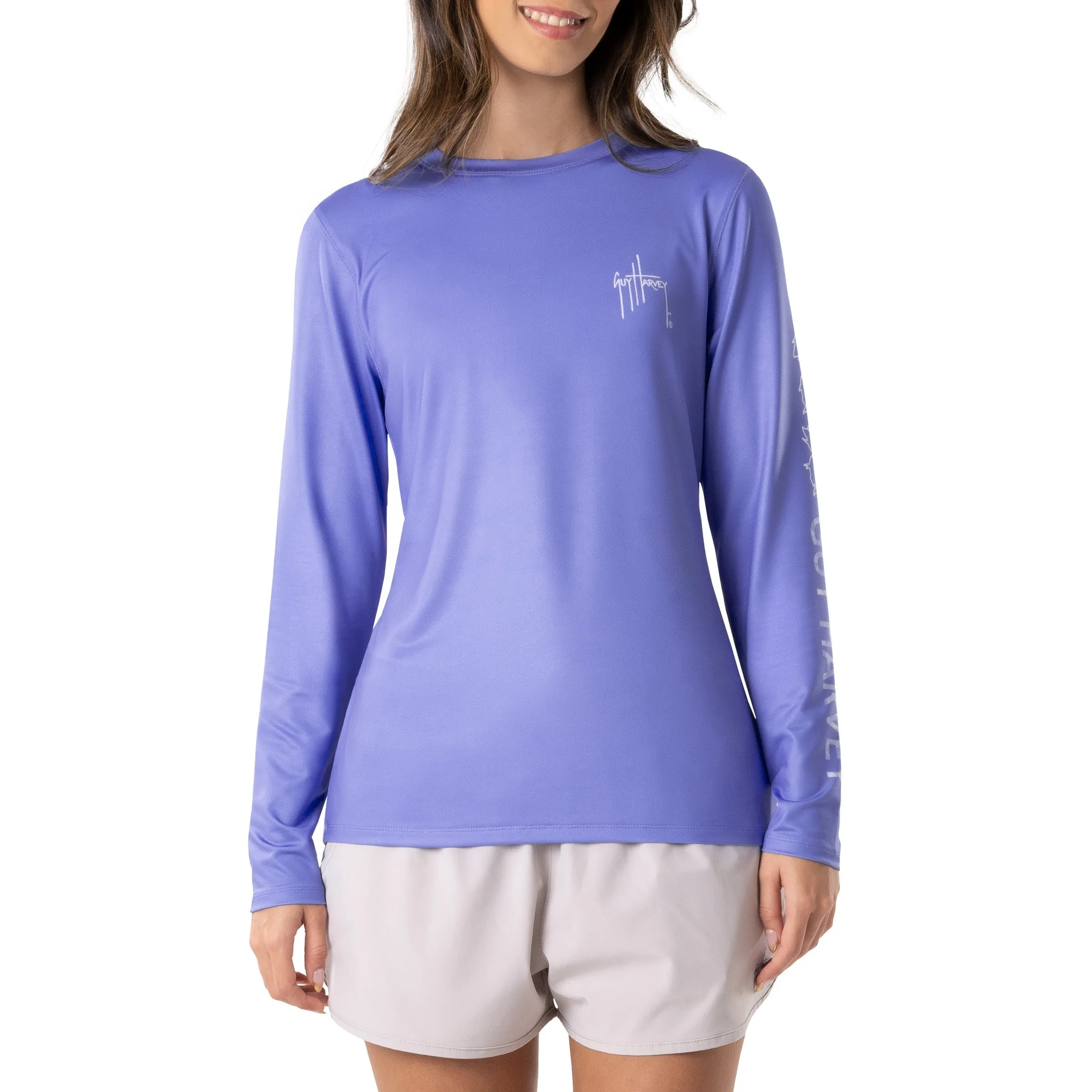 Ladies Retro Hawksbill Long Sleeve Sun Protection Shirt