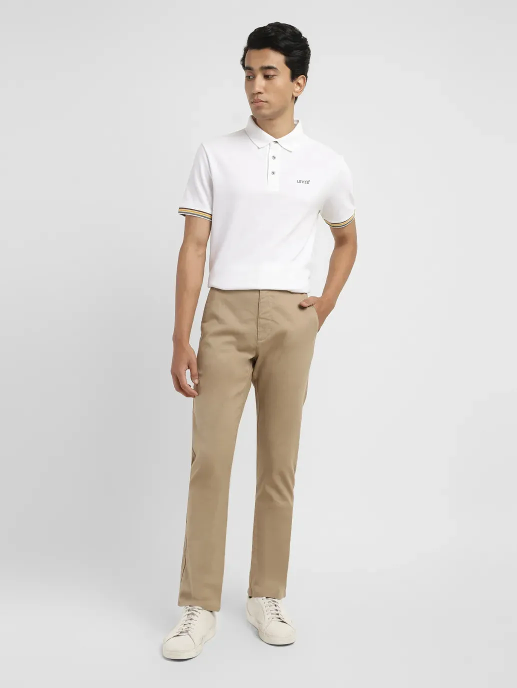 Men's 513 Khaki Slim Fit Chinos