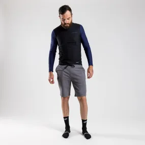 Mens Fleece Shorts (Charcoal Melange)