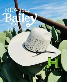 New 2024 Bailey “Big X” 4”1/4 brim (Comes open and flat)