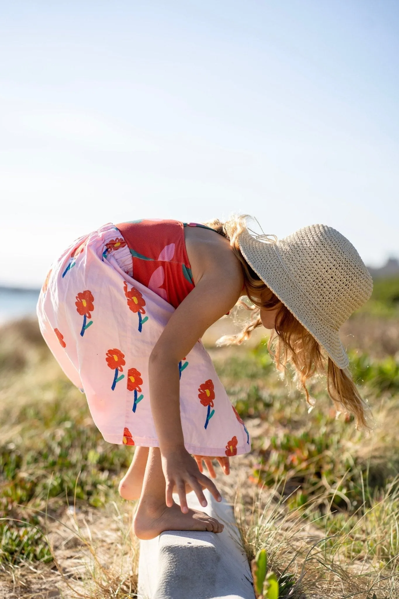 Poet Crochet Straw Hat