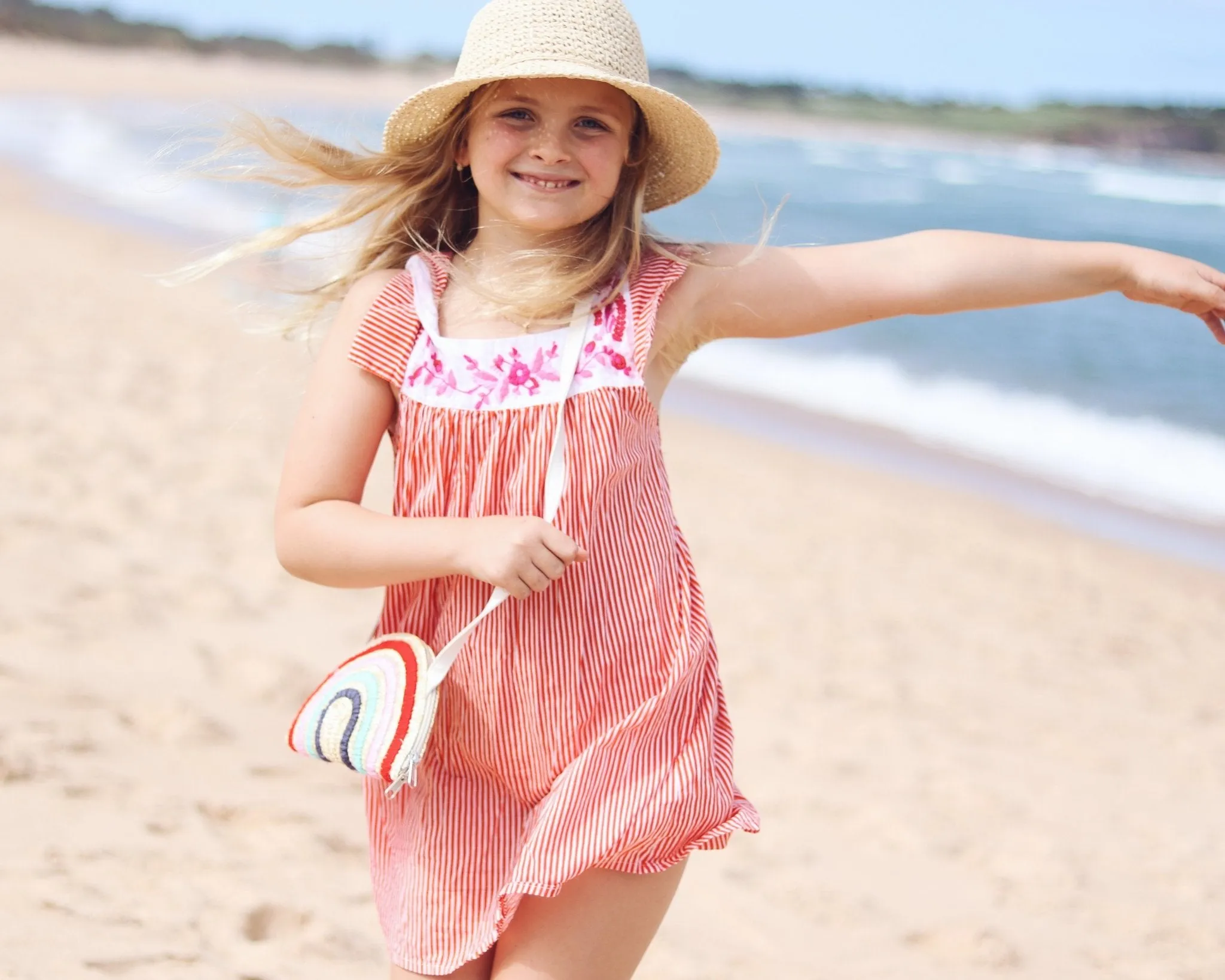 Poet Crochet Straw Hat