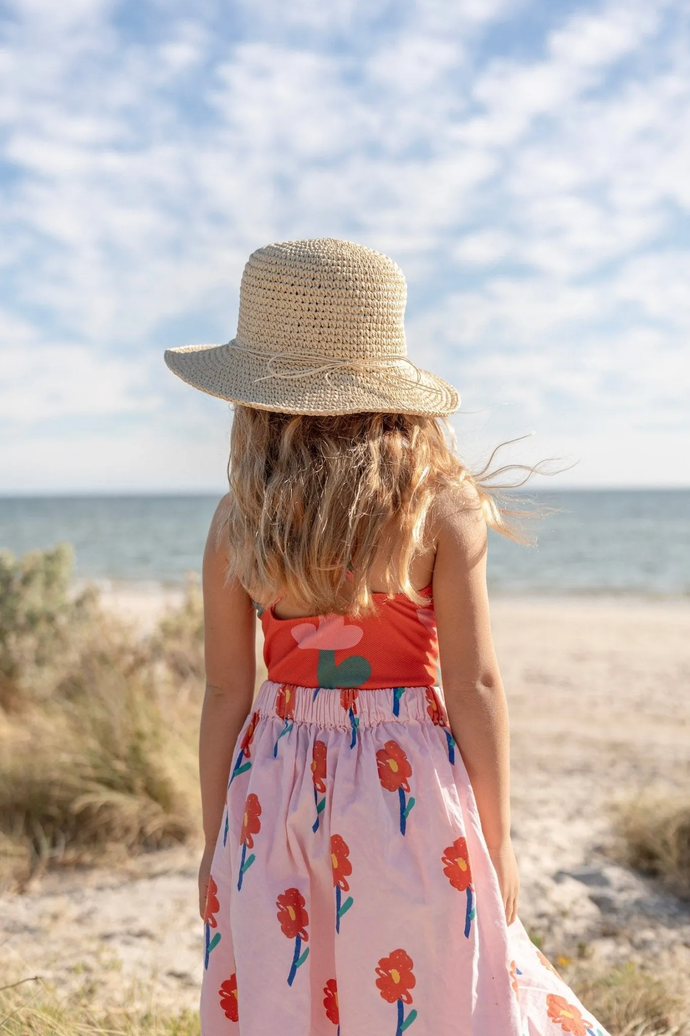 Poet Crochet Straw Hat