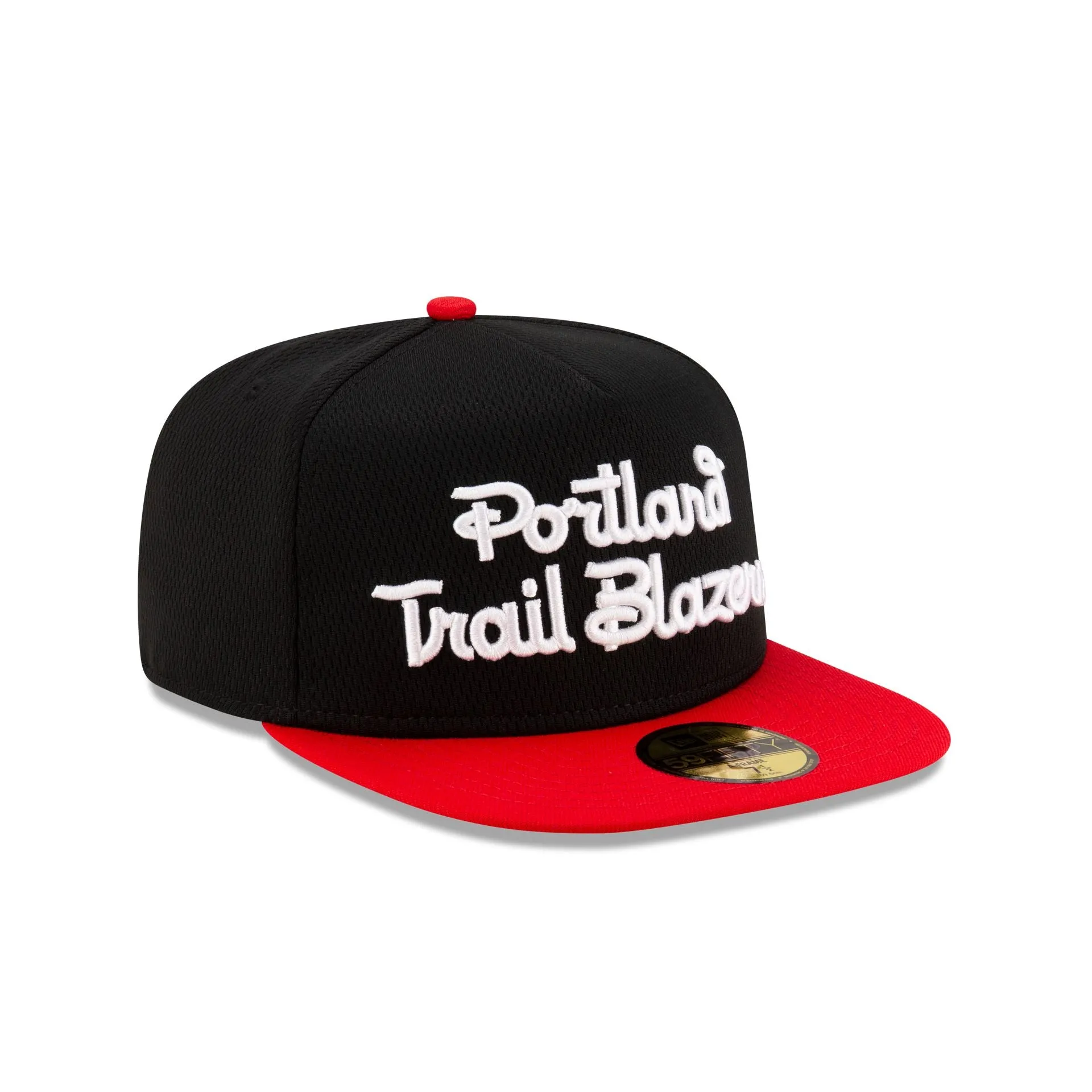 Portland Trail Blazers Dashmark Mesh 59FIFTY A-Frame Fitted Hat