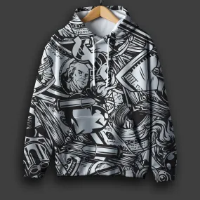 Printed Hoodie#25