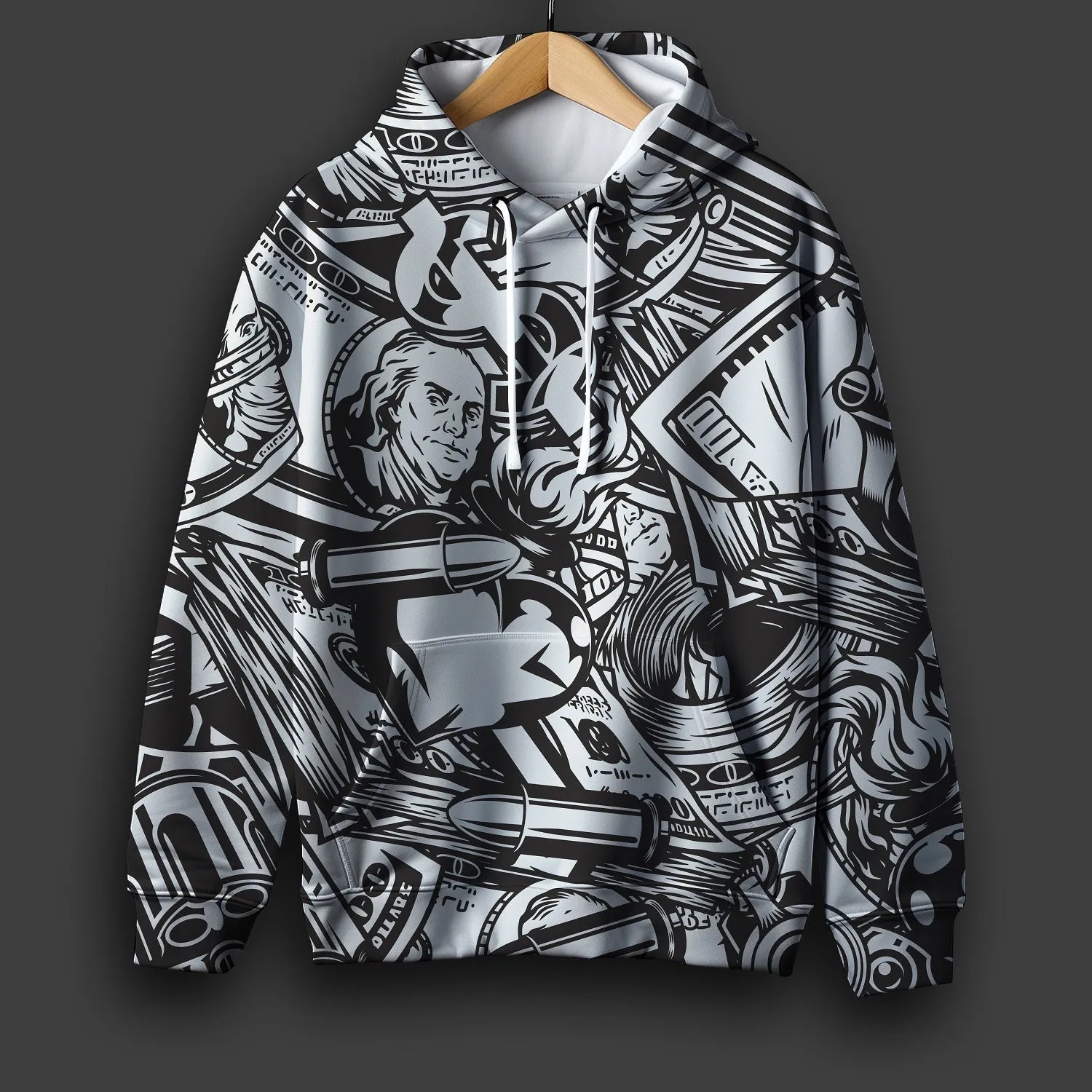 Printed Hoodie#25