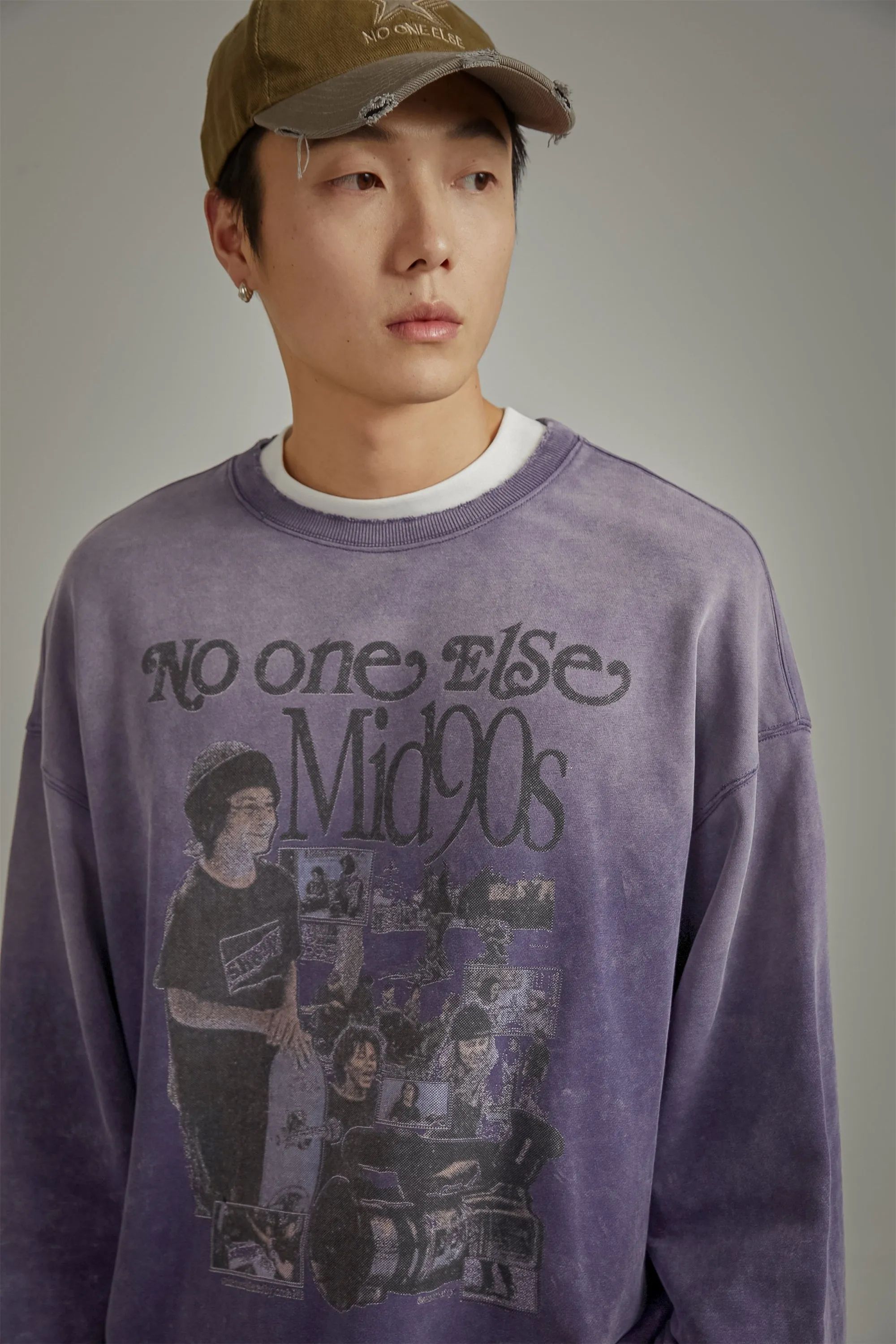 Printed Loose Fit Mid Nineties Sweatshirt