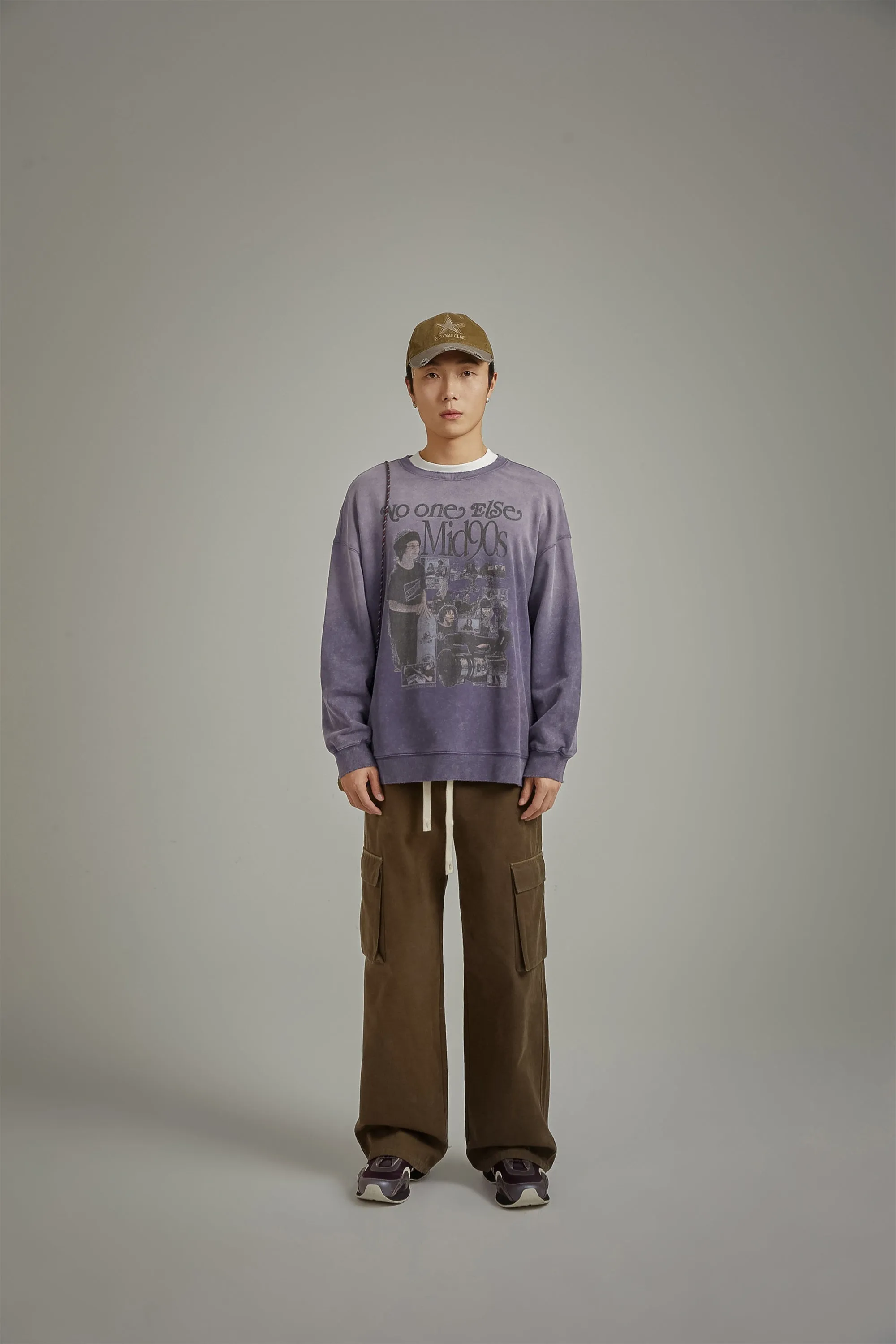 Printed Loose Fit Mid Nineties Sweatshirt