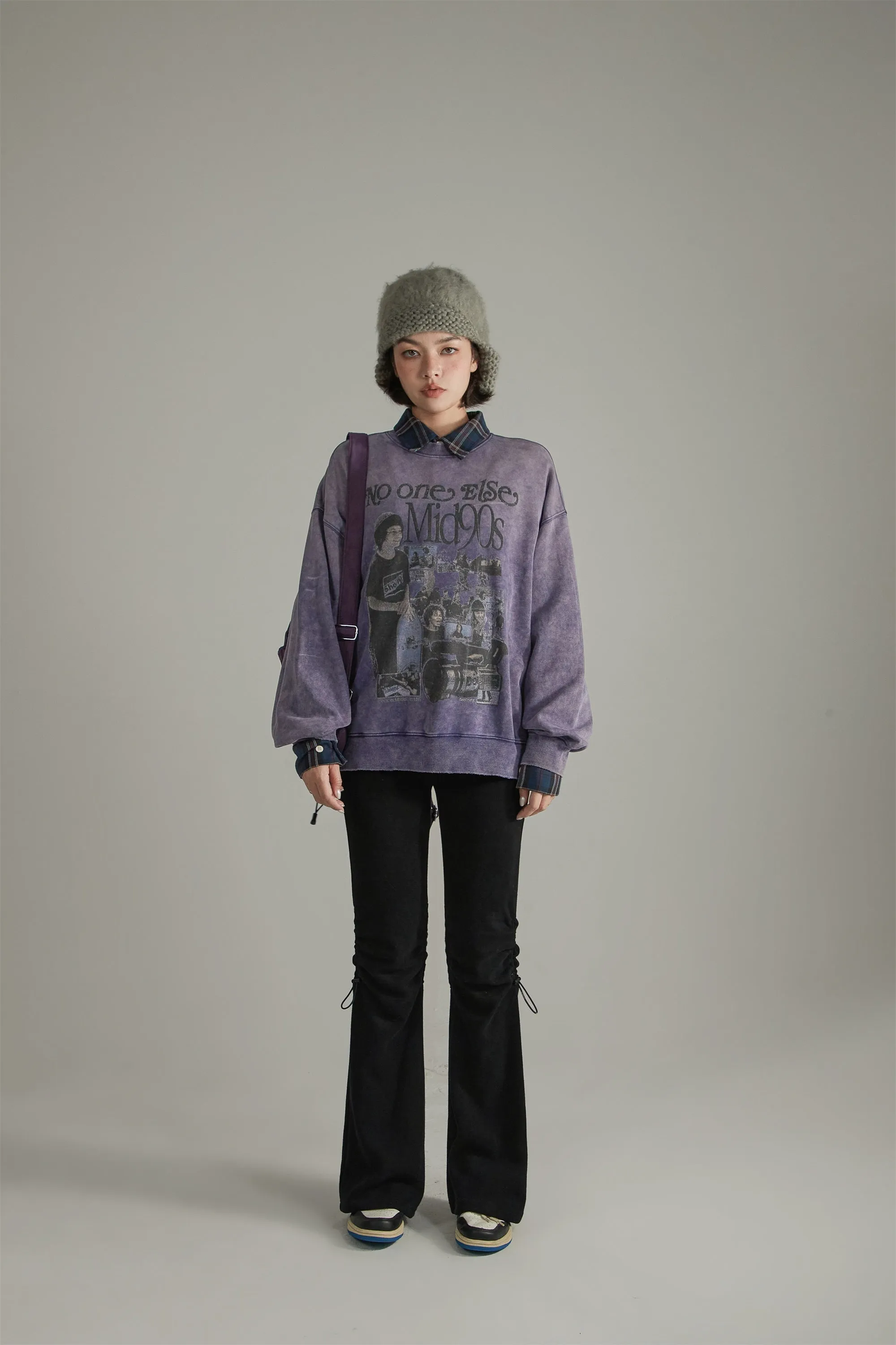 Printed Loose Fit Mid Nineties Sweatshirt