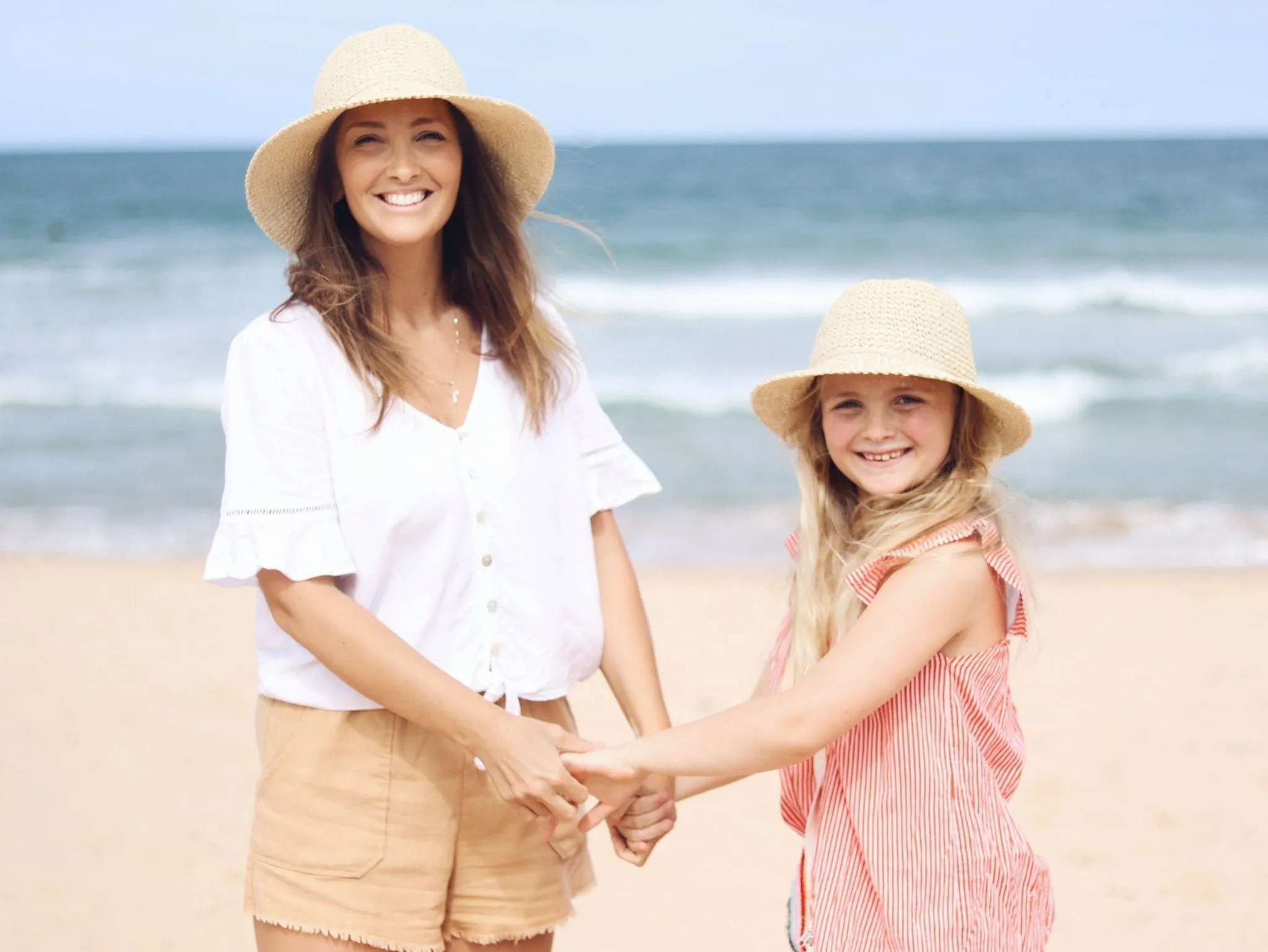 Santorini Adult Straw Hat - Natural