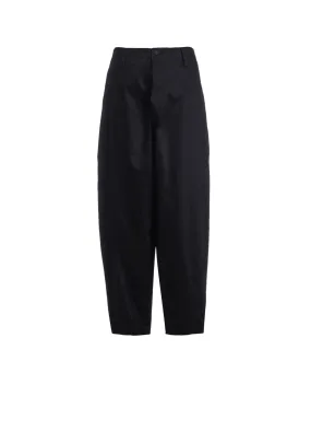 SIDE-TUCK SUSPENDER PANTS WITH PIECE NAME