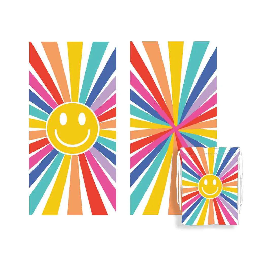 SMILEY SUNSHINE QUICK DRY TOWEL