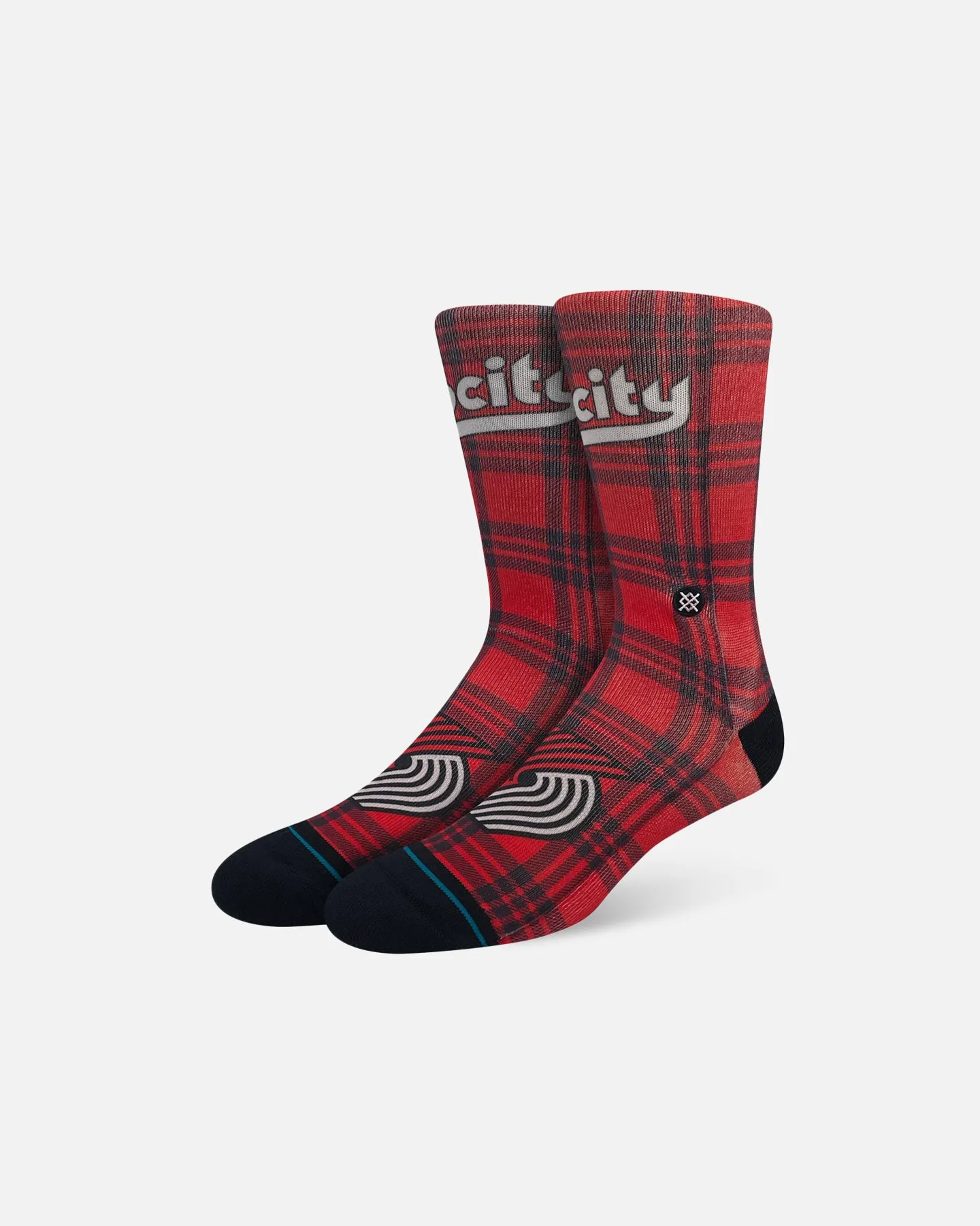 Stance X NBA Portland Trail Blazers Crewcut Socks Multi