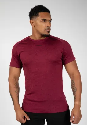 Taos T-shirt - Burgundy Red