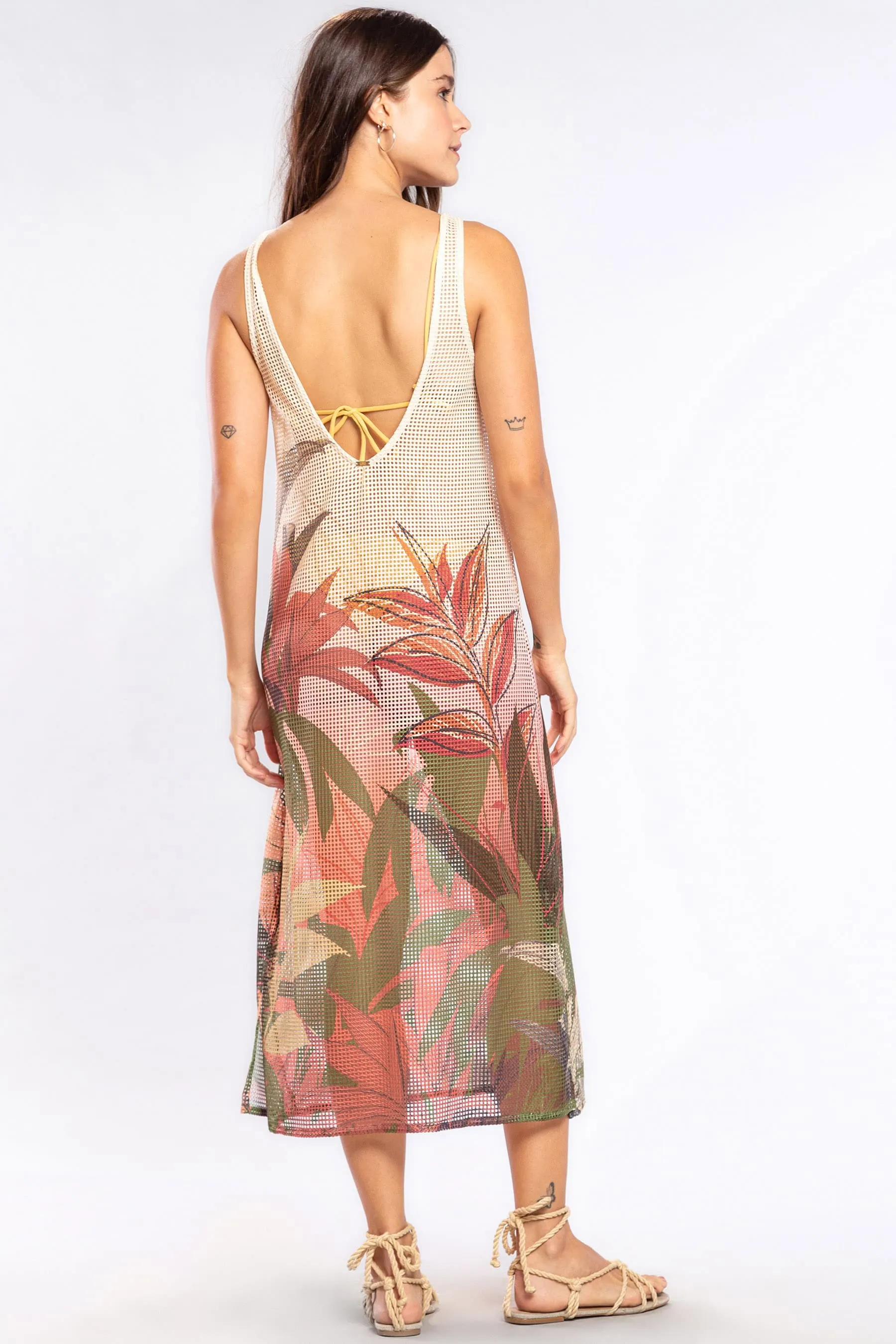 Tropical Maxi Dress