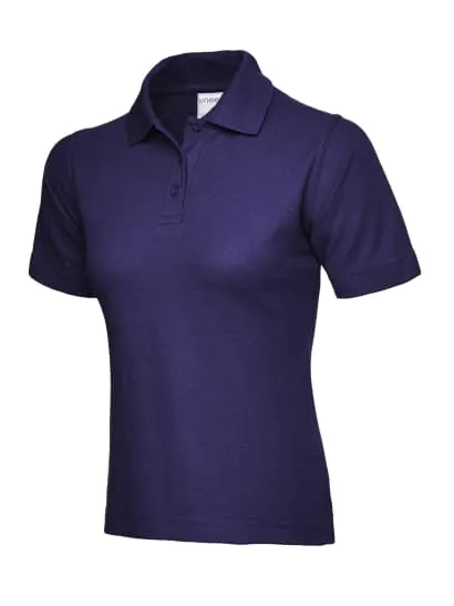 Uneek Ladies Active Cotton Polo shirt-UC-115