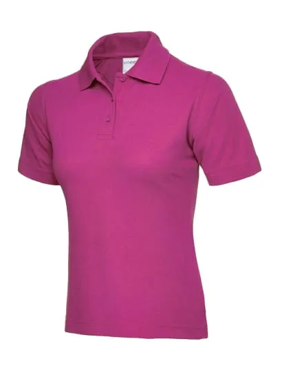 Uneek Ladies Active Cotton Polo shirt-UC-115