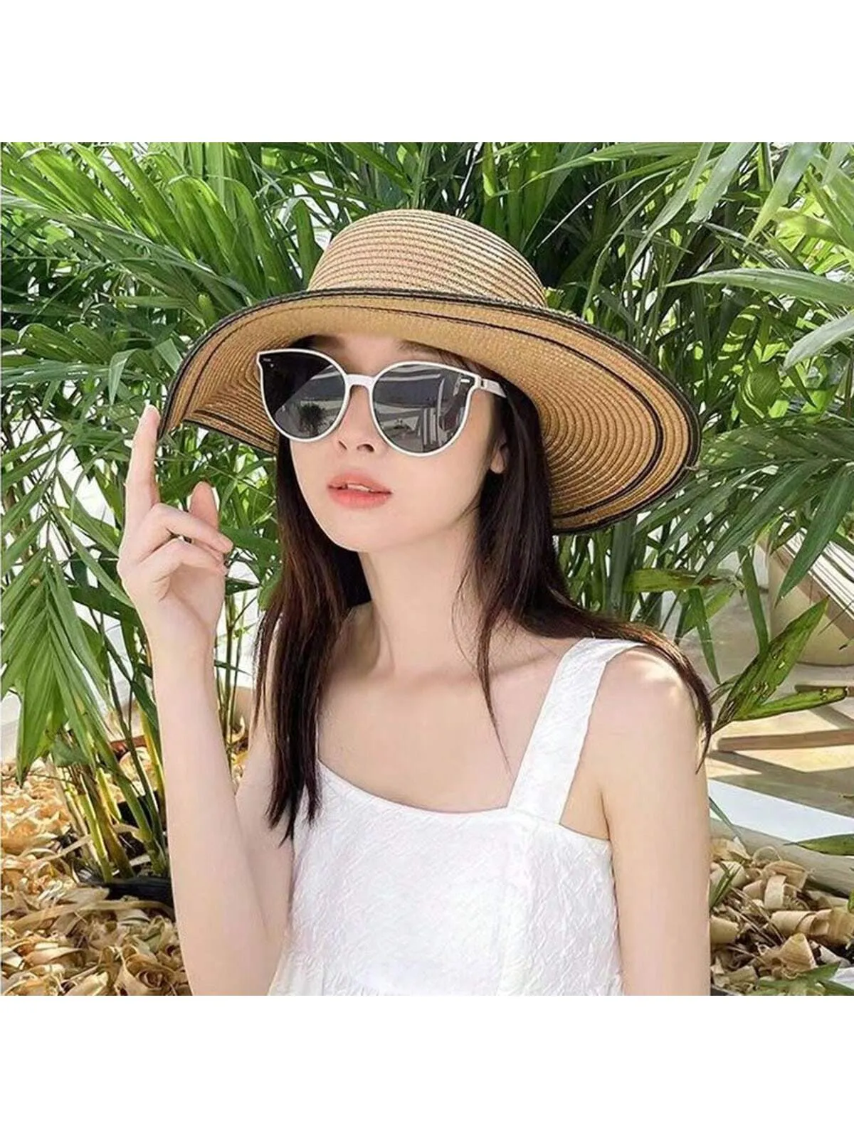 Women's Sun Beach Straw Hat