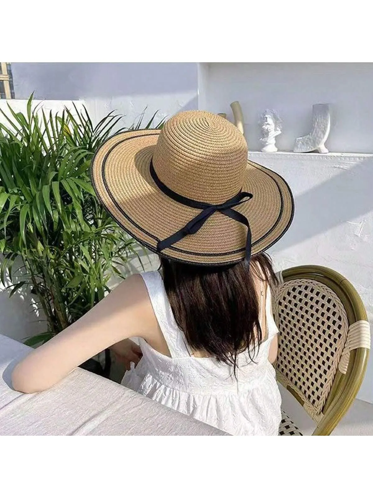 Women's Sun Beach Straw Hat